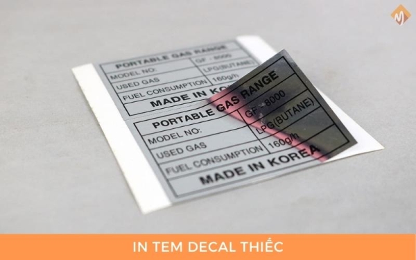 In tem decal thiếc